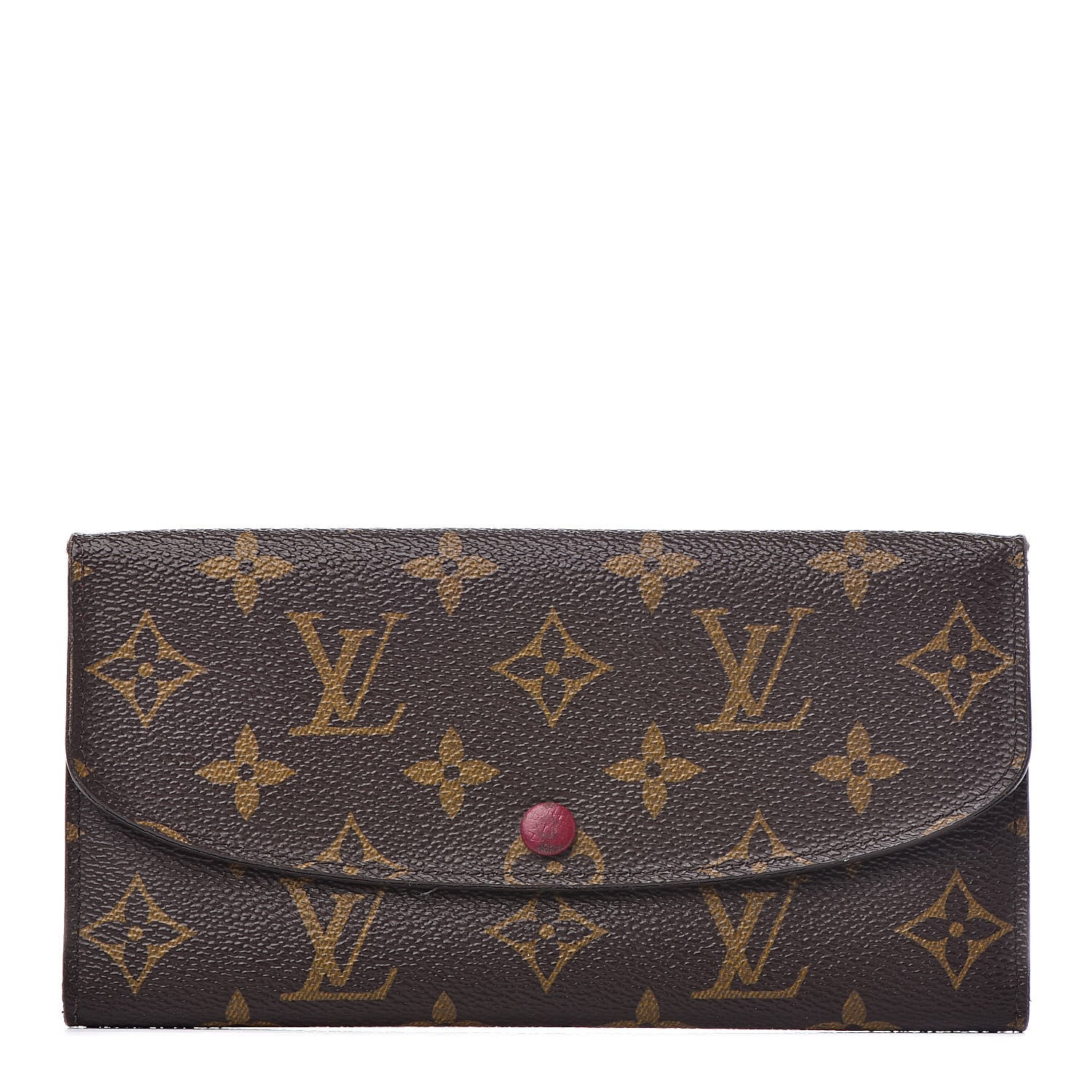 Louis Vuitton Monogram Emilie Wallet Fuchsia 1 of 12