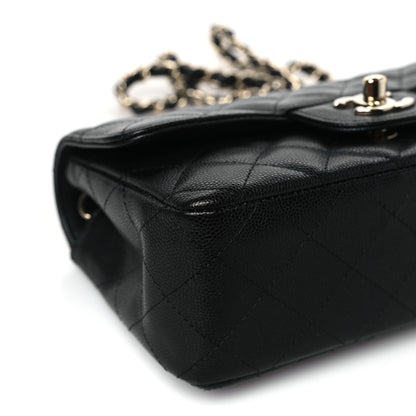 Chanel Caviar Quilted Mini Rectangular Flap Black 8 of 10