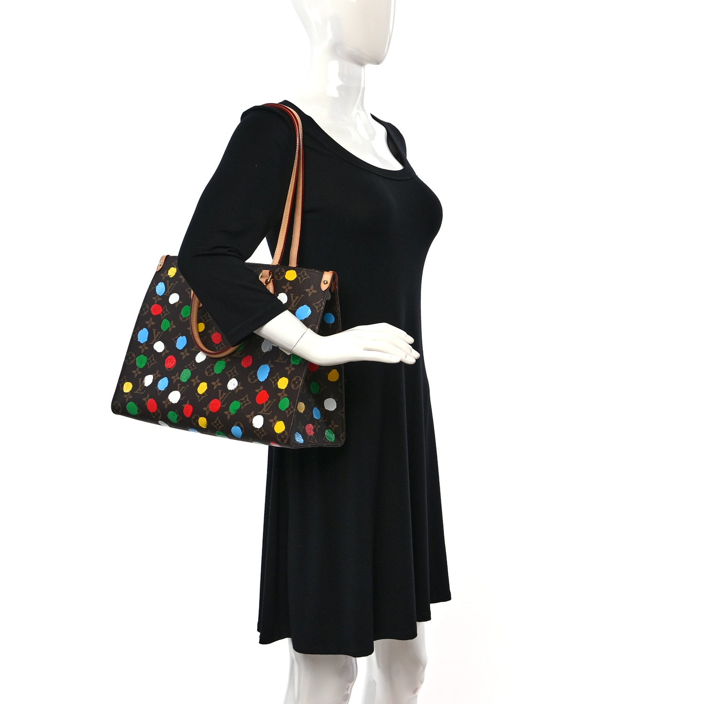 LV X YK Monogram Onthego MM Multicolor