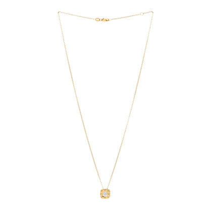 Roberto Coin 18K Yellow Gold Diamond Pois Mois Pendant Necklace 2 of 3
