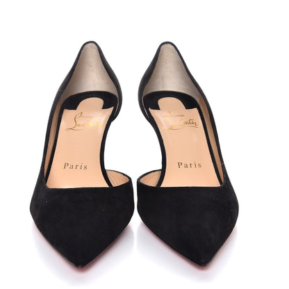 Christian Louboutin Veau Velours Iriza 70 Pumps 36 Black 2 of 8