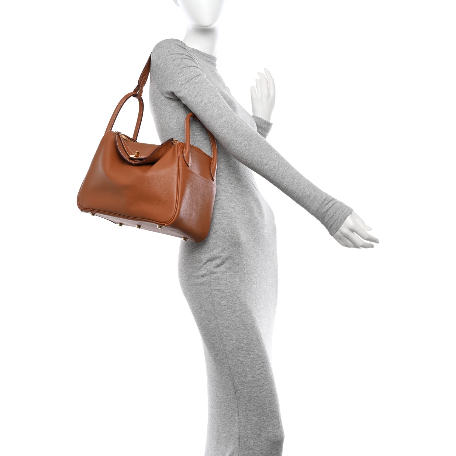 Hermes Evercolor Lindy 30 Gold 2 of 12