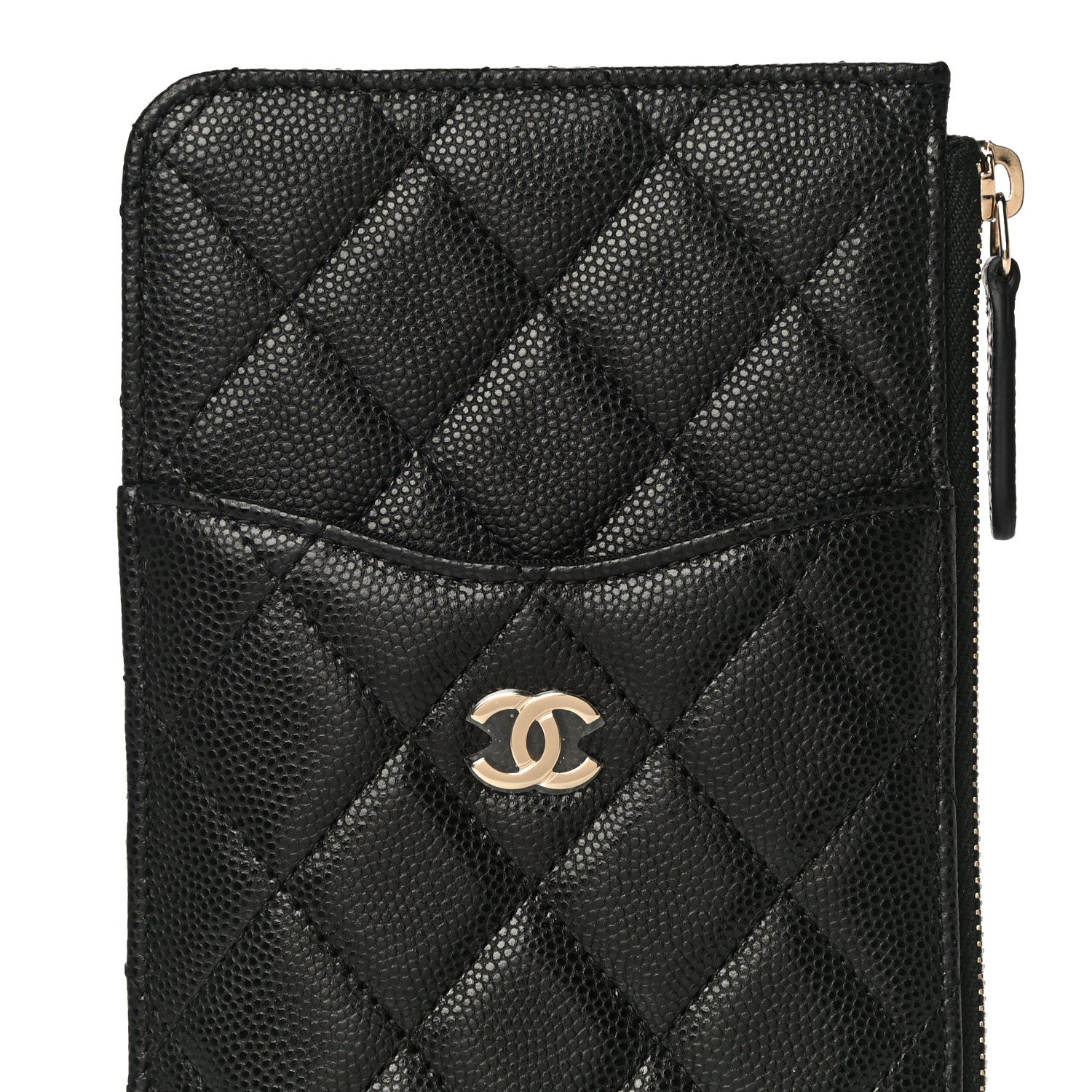 Chanel Caviar Quilted Classic iPhone Pouch Black 8 of 11