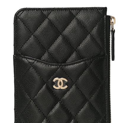 Chanel Caviar Quilted Classic iPhone Pouch Black 8 of 11