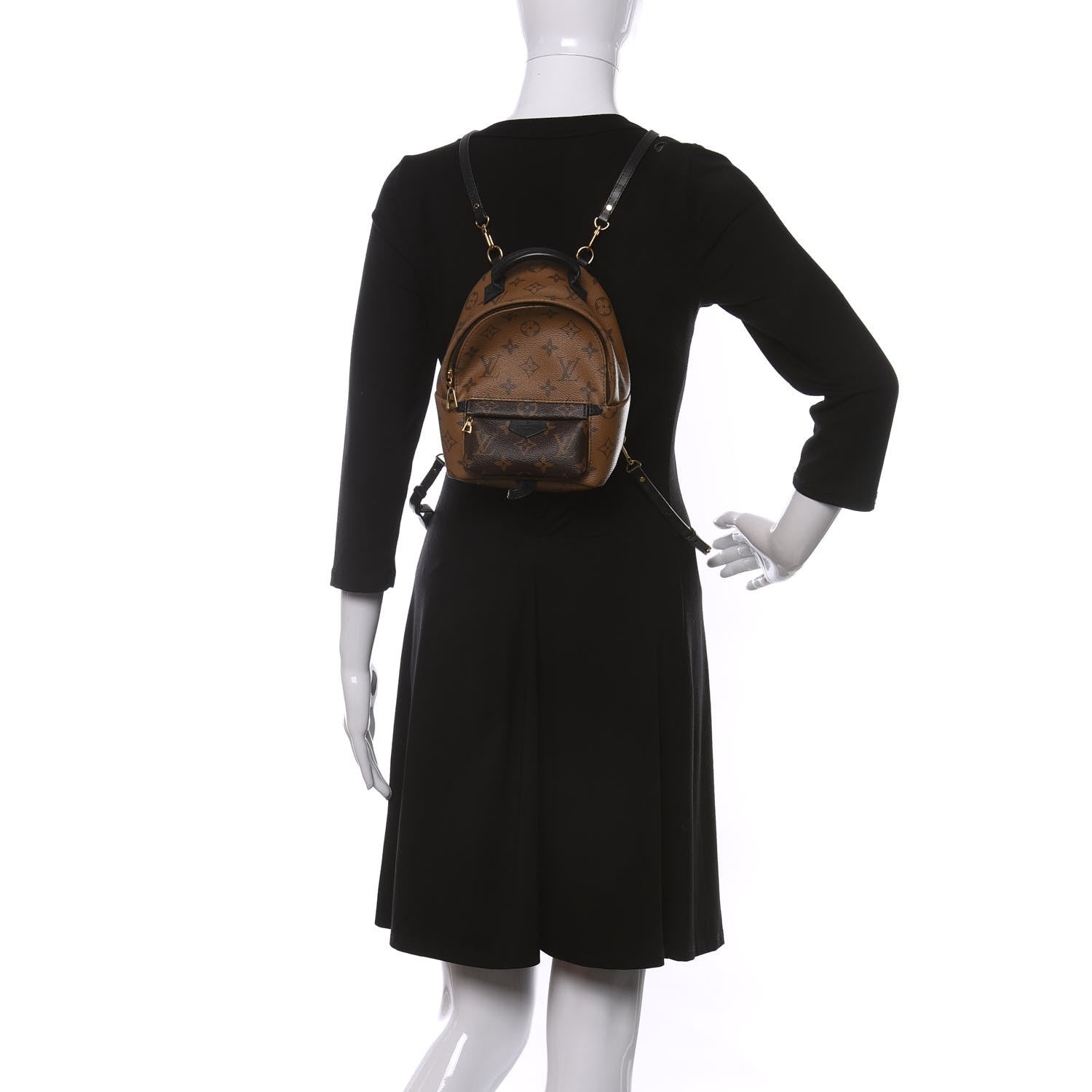 Louis Vuitton Reverse Monogram Palm Springs Backpack Mini 2 of 10