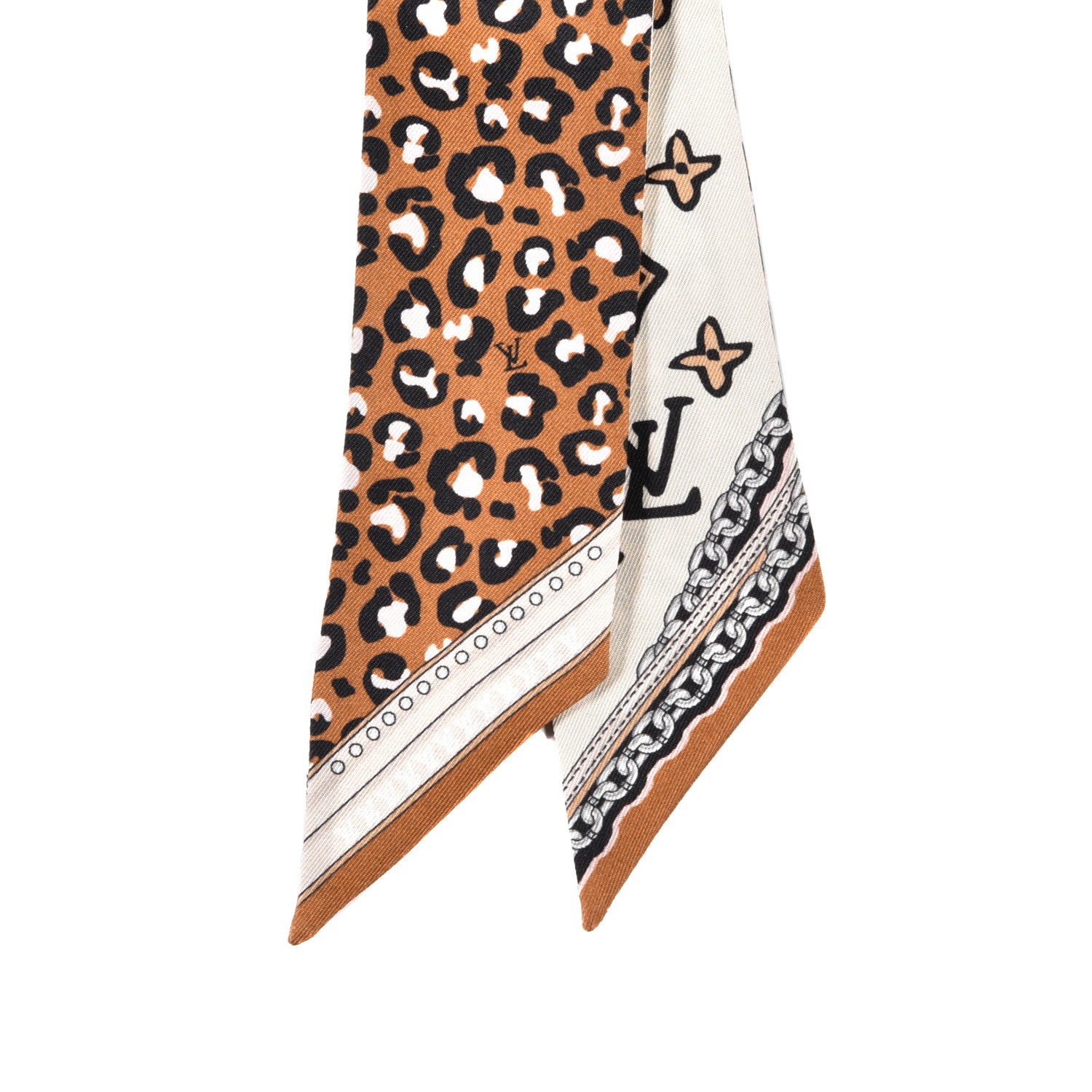 Louis Vuitton Silk Monogram Wild At Heart BB Bandeau Cream 2 of 4