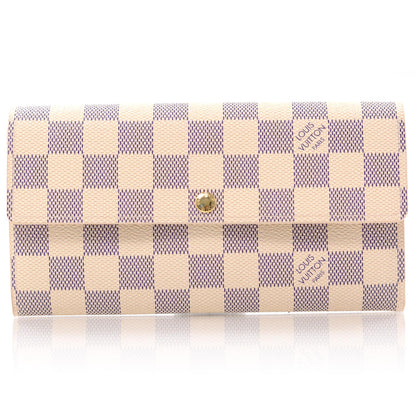 Louis Vuitton Damier Azur Sarah Wallet 1 of 7