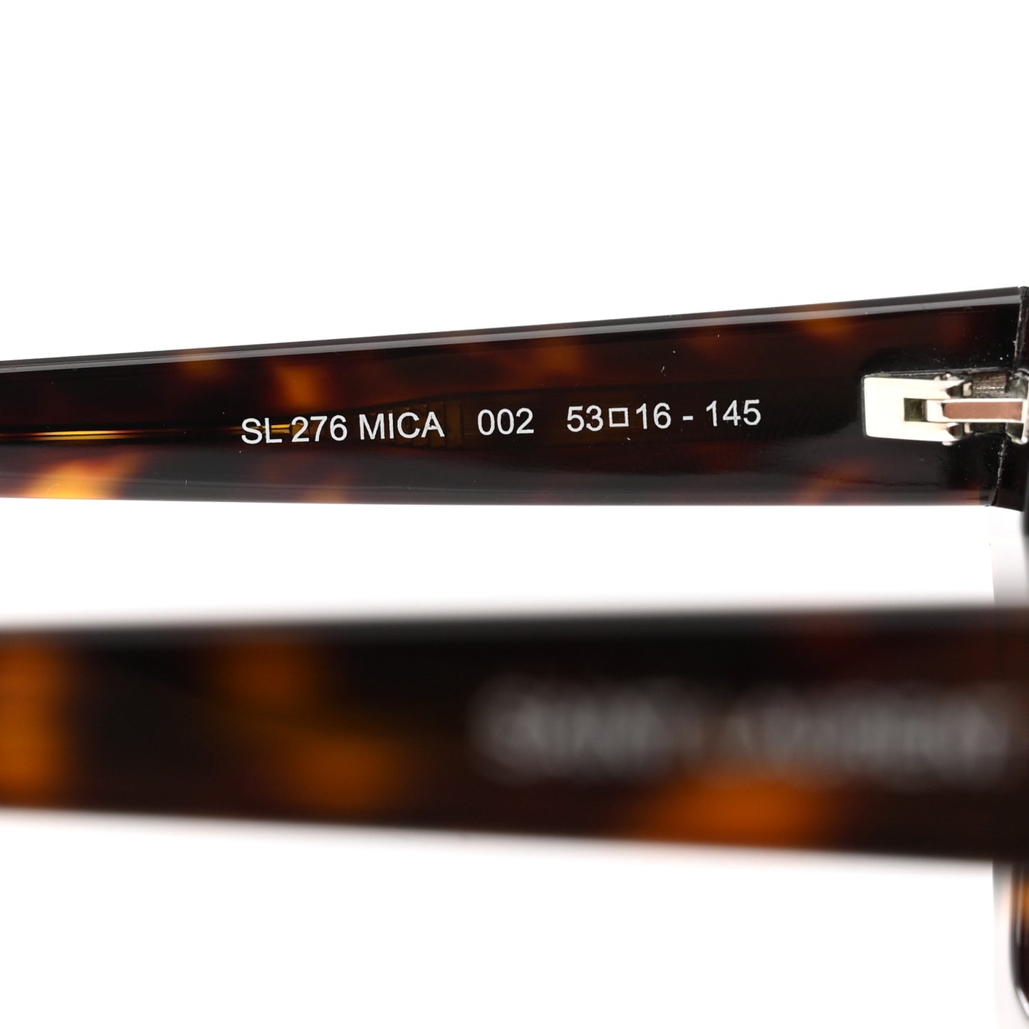 Acetate Mica Cat Eye Sunglasses SL 276 Tortoise