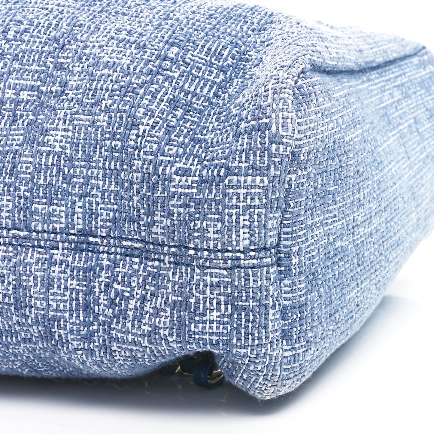 Canvas Large Deauville Backpack Blue