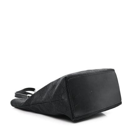 Gucci Monogram Small Bucket Tote Black 4 of 10