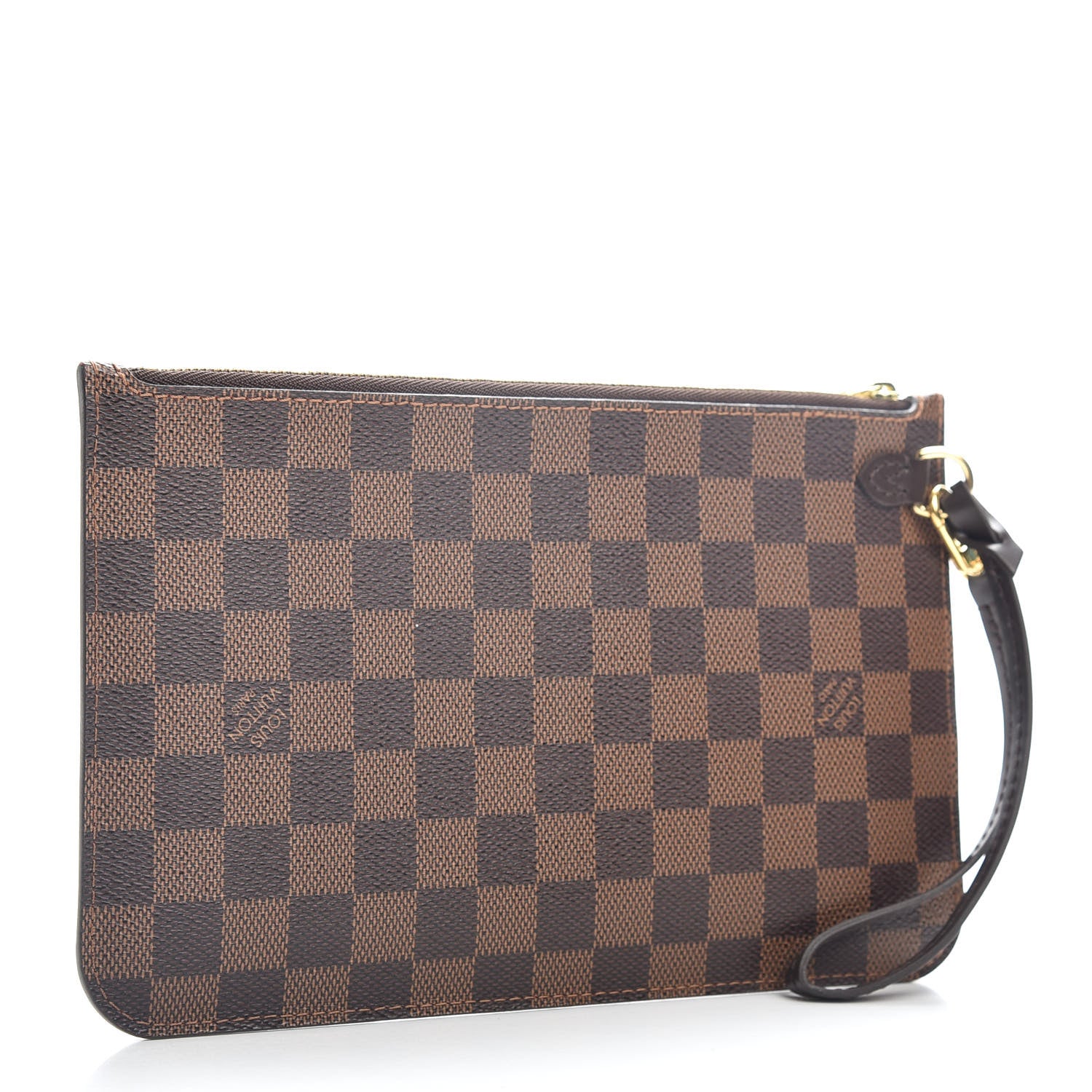 Louis Vuitton Damier Ebene Neverfull MM GM Pochette 2 of 4
