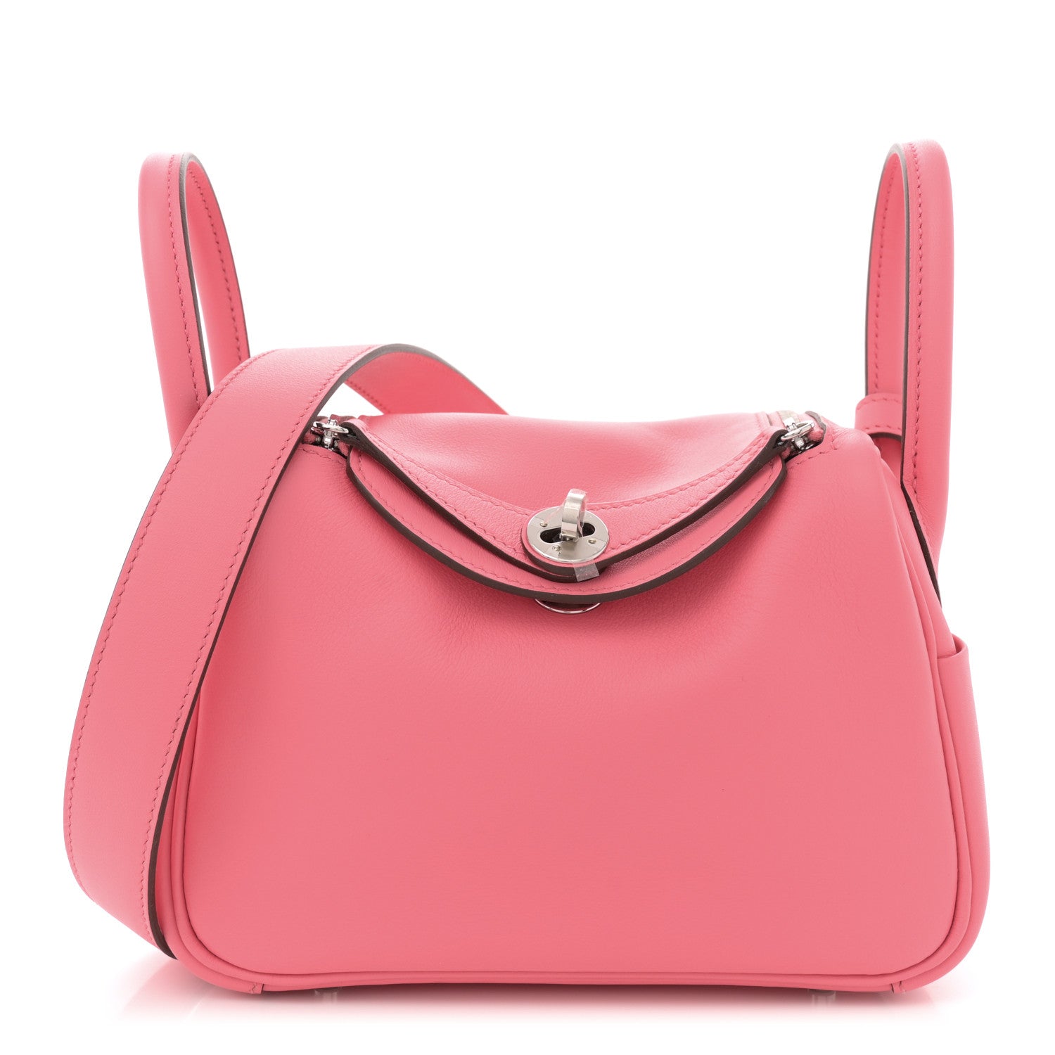 Hermes Swift Mini Lindy 20 Rose Ete 1 of 11