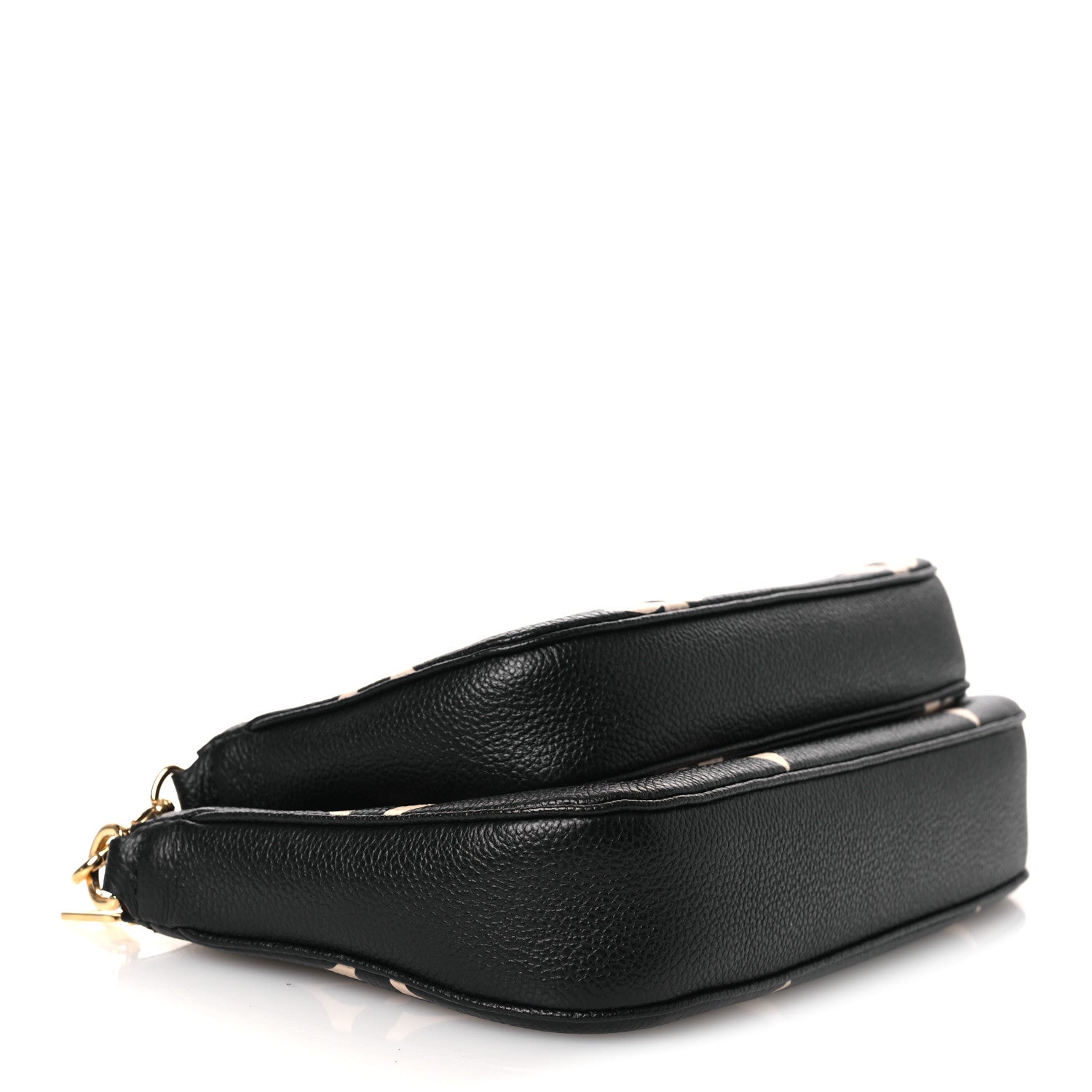 Louis Vuitton Empreinte Monogram Giant Multi Pochette Accessories Black Beige 4 of 10