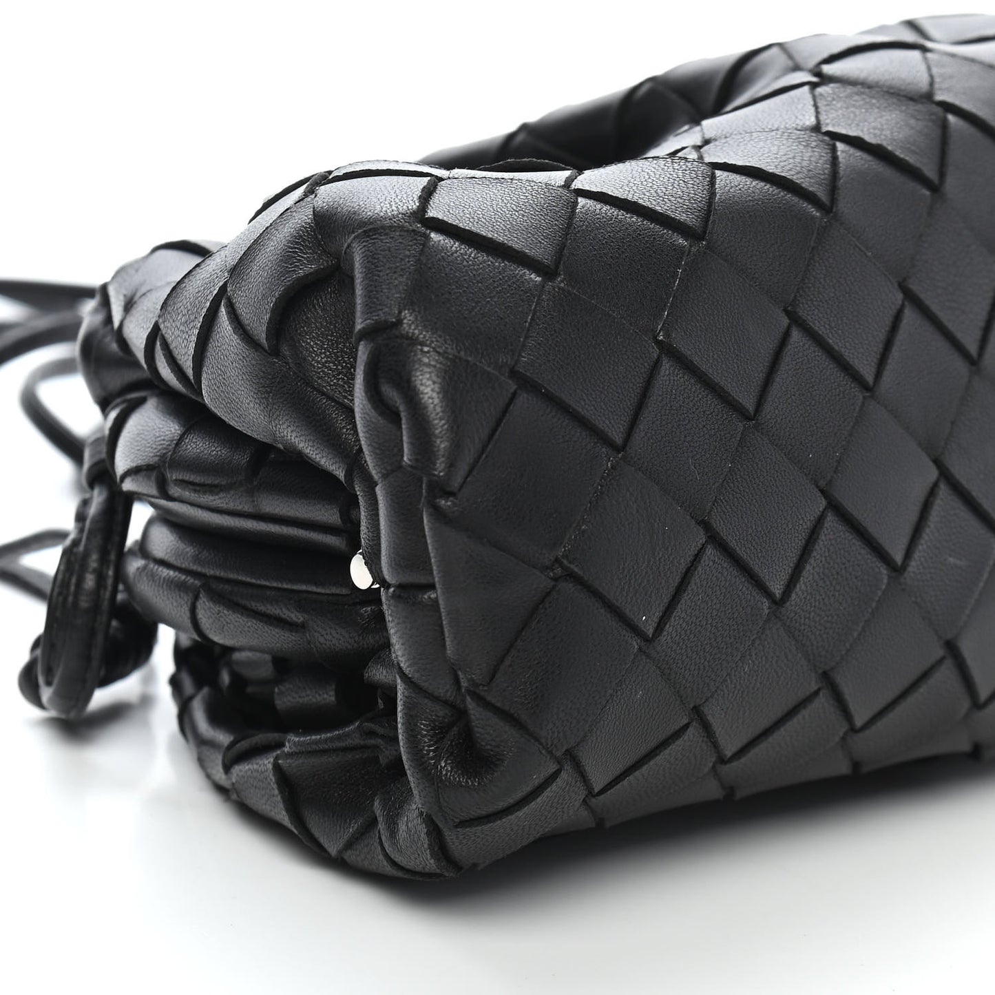 Nappa Intrecciato The Mini Pouch Black