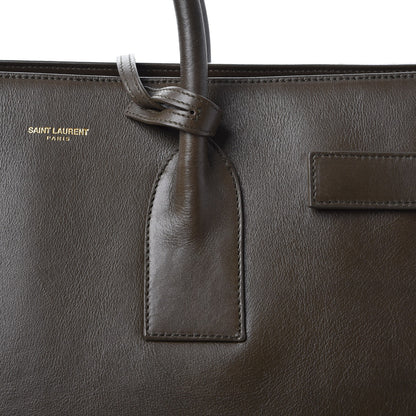 Saint Laurent Calfskin Large Sac De Jour Carryall Mousse 9 of 18