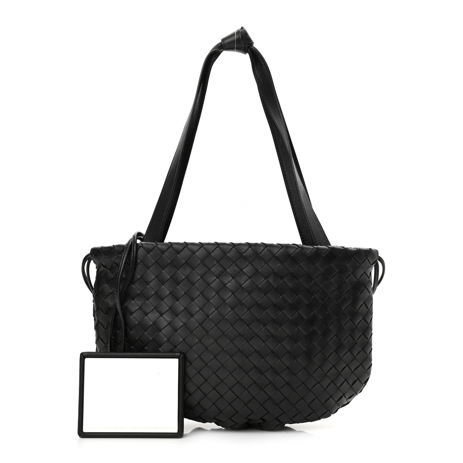 Bottega Veneta Nappa Intrecciato Small Bulb Black 1 of 10