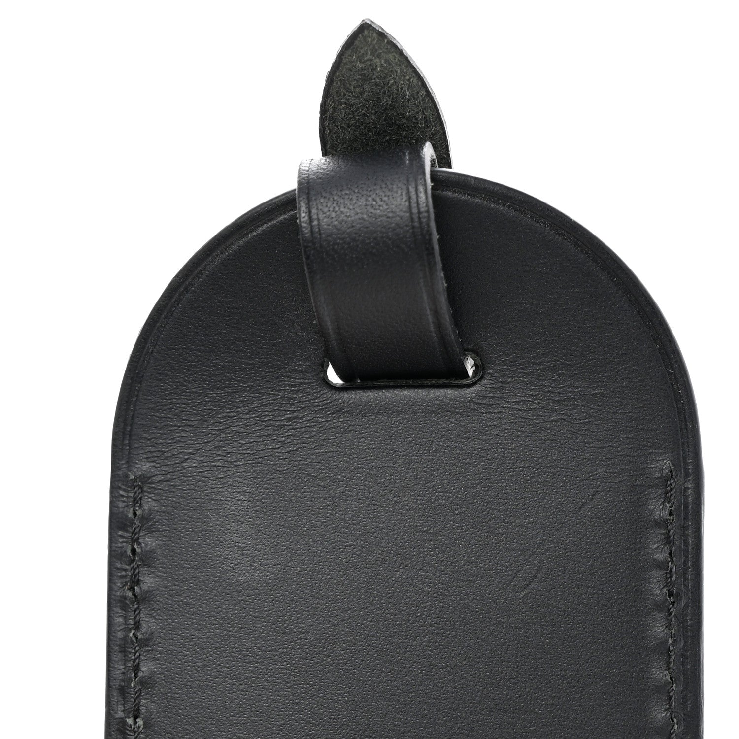 Louis Vuitton Calfskin Luggage Tag Black 6 of 6