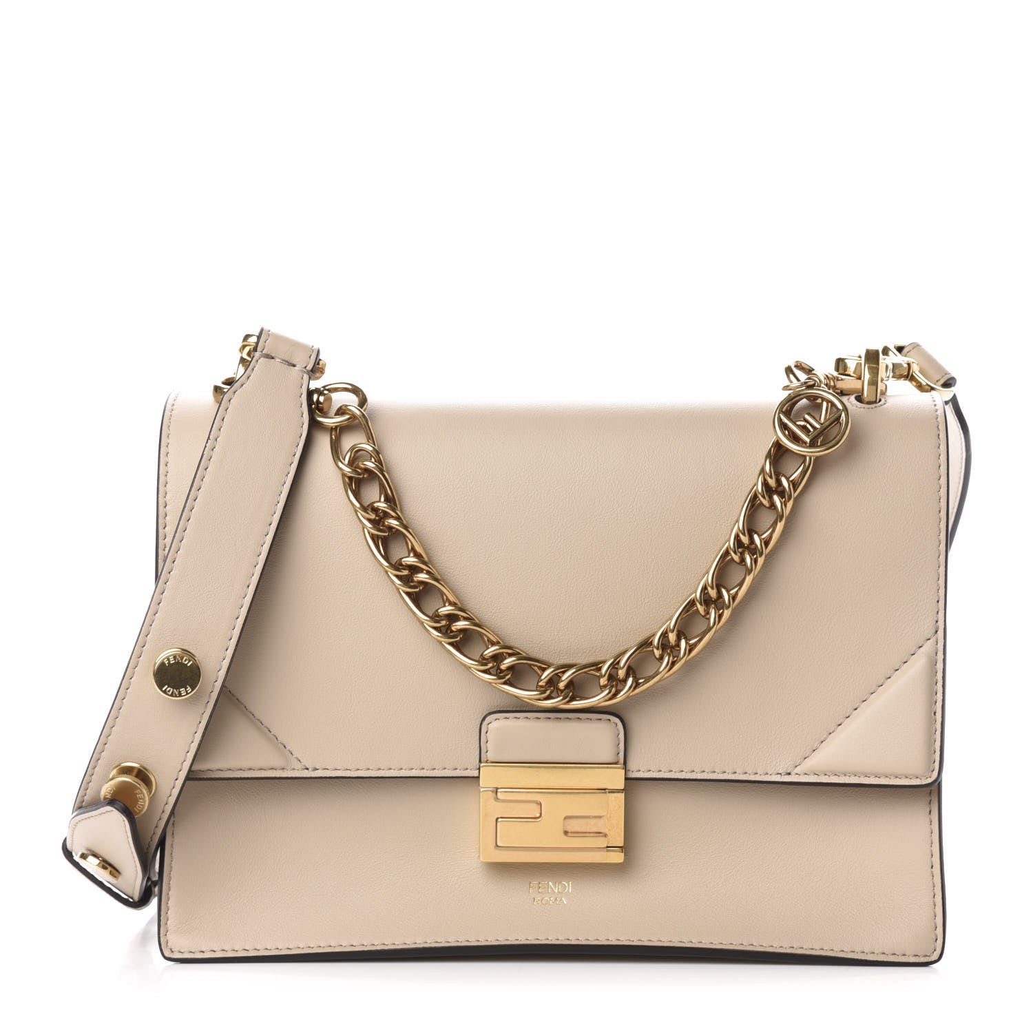Fendi Vitello Grace Matte F is Fendi Kan U Shoulder Bag Nuvola 1 of 10