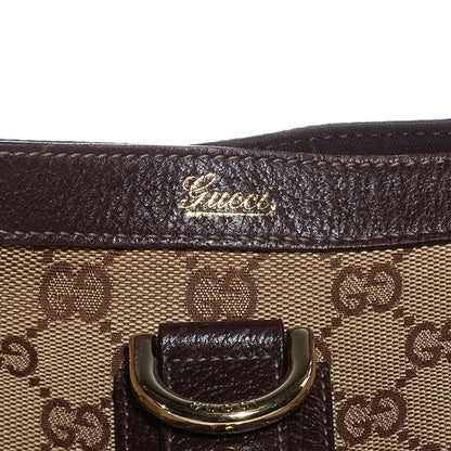 Gucci Monogram Abbey Large Tote Dark Brown 8 of 8