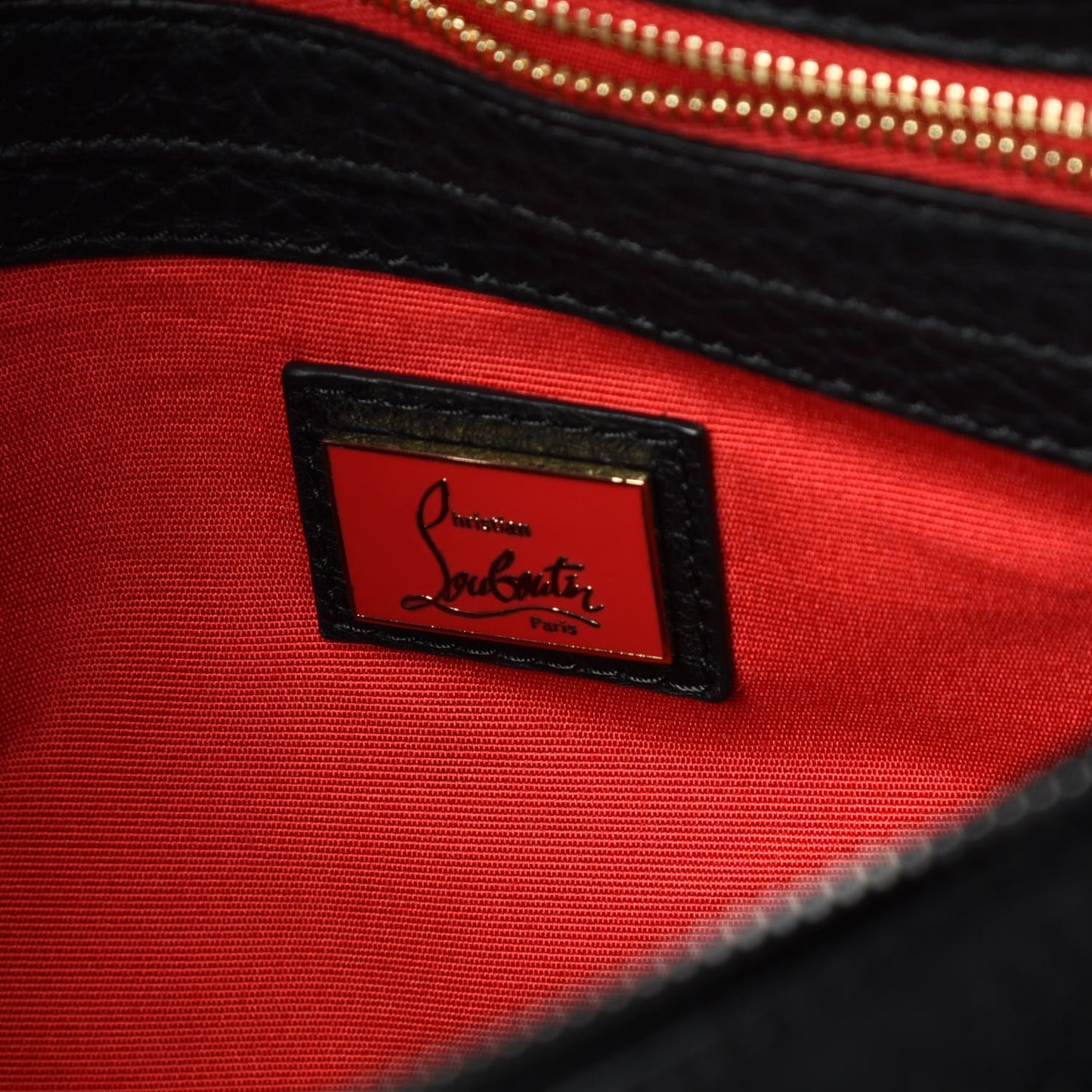 Calfskin Suede Salina Messenger Bag Black