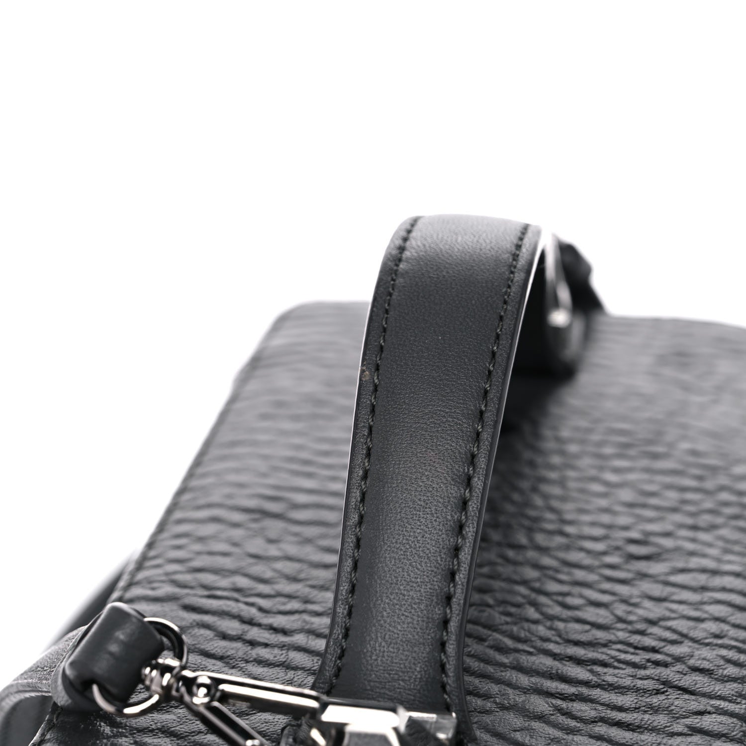 MCM Visetos Vanity Case Dark Grey Black 12 of 12