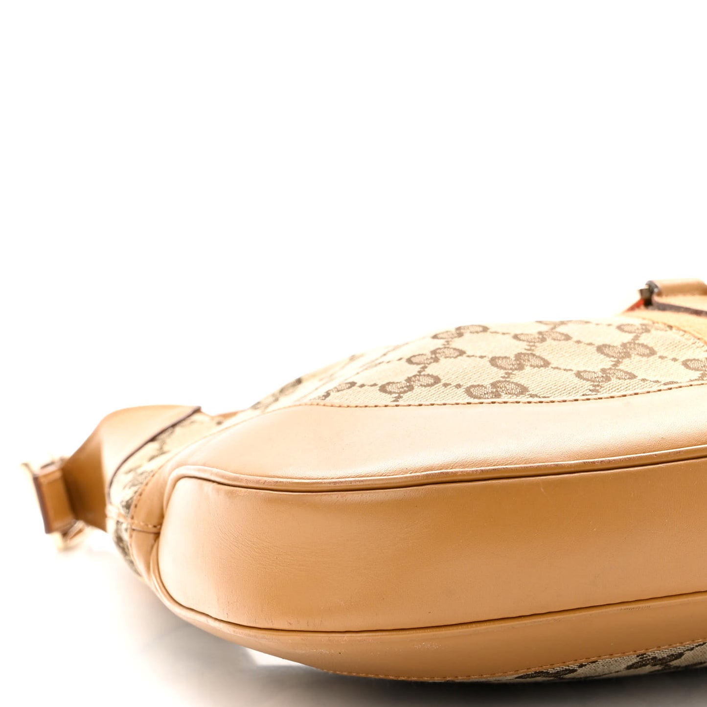 Monogram Web Jackie O Hobo Tan