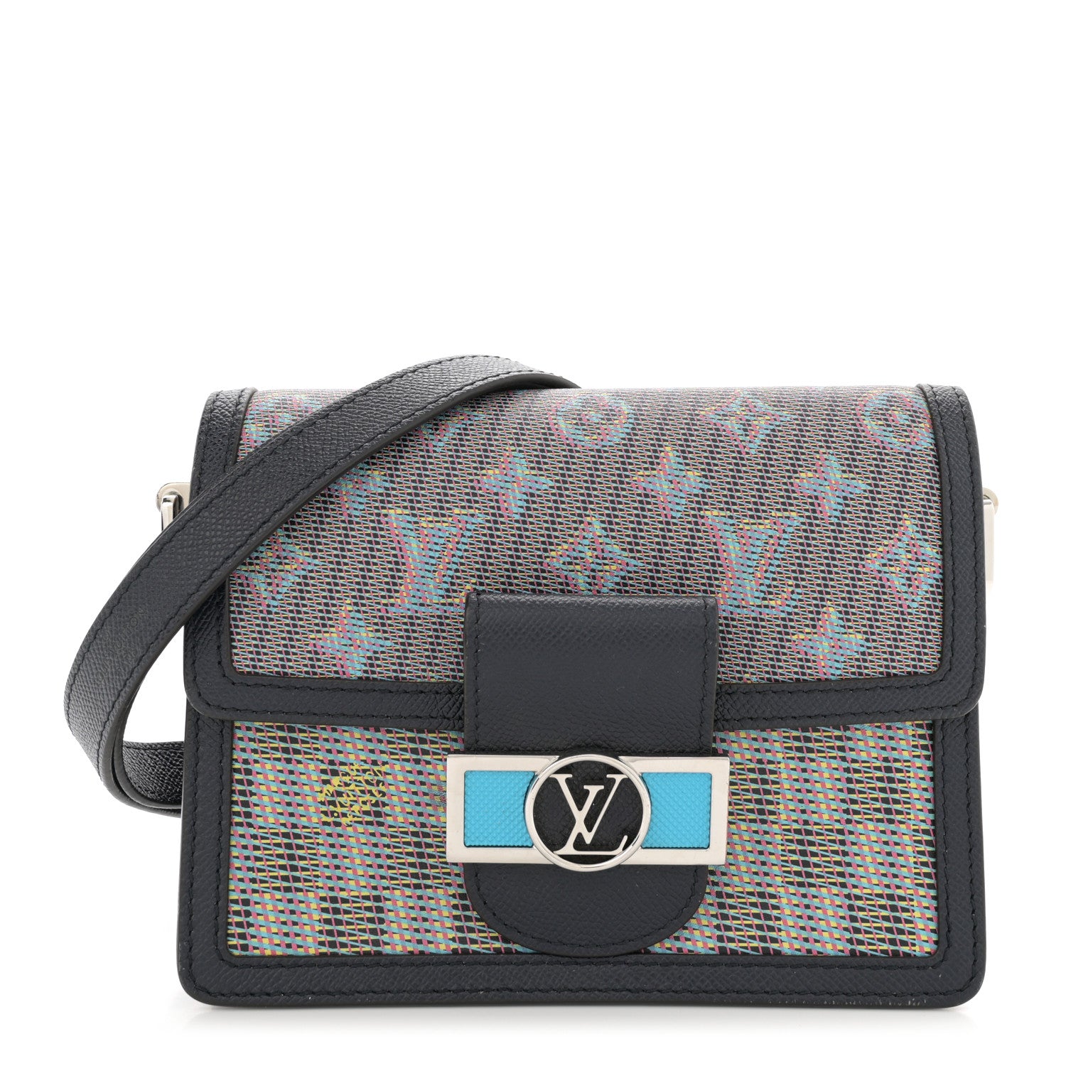 Louis Vuitton Monogram LV Pop Mini Dauphine Blue 1 of 13