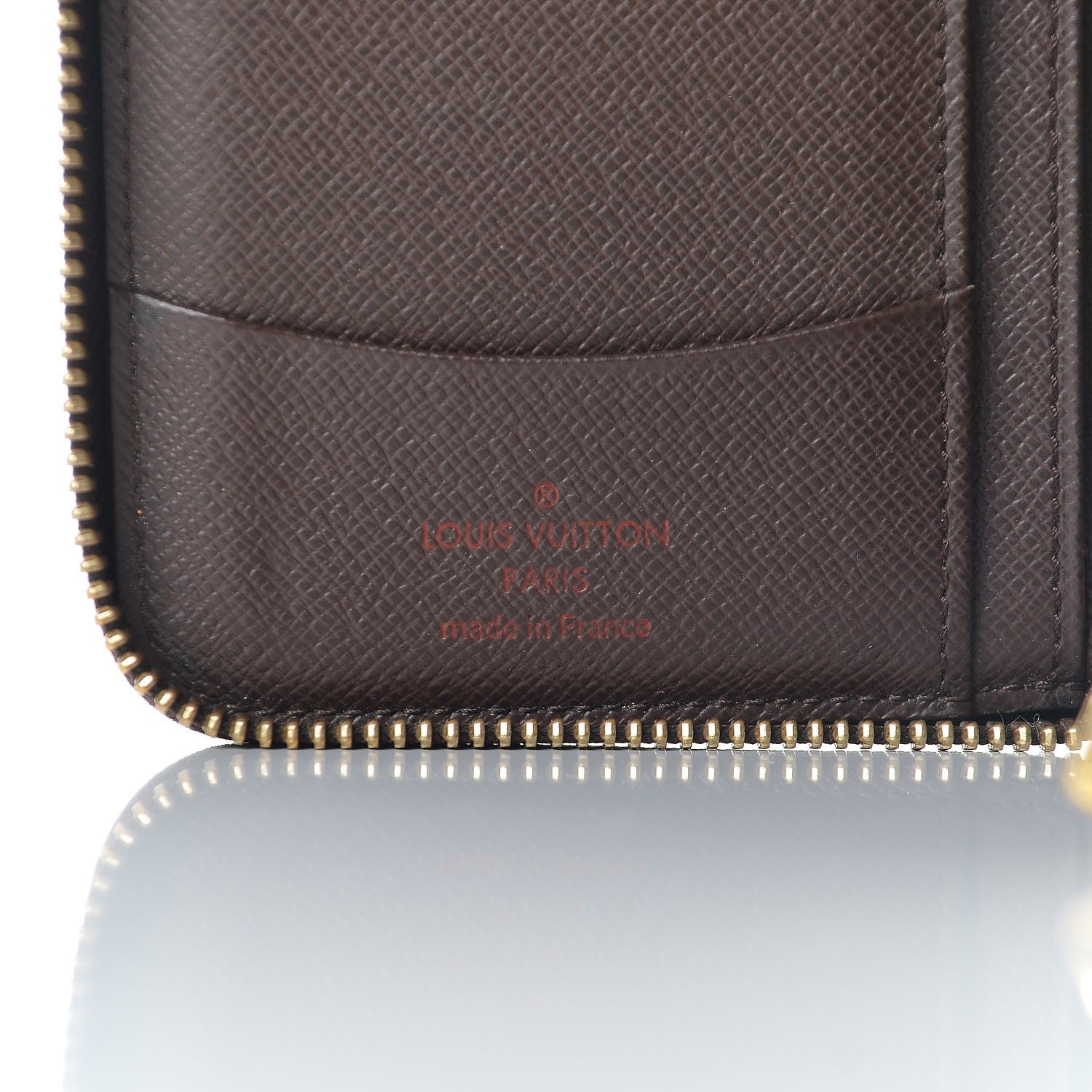 Louis Vuitton Damier Ebene Zippy Compact Wallet 5 of 12