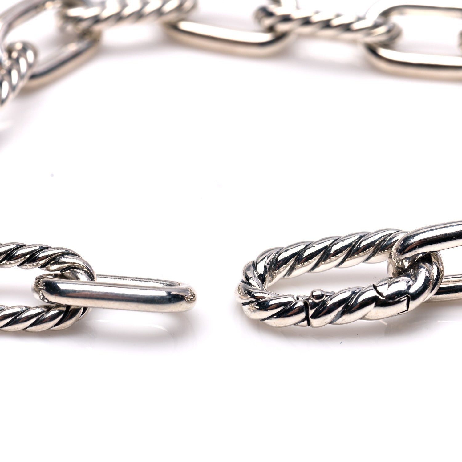 David Yurman Sterling Silver 8.5mm Madison Chain Bracelet 5 of 6