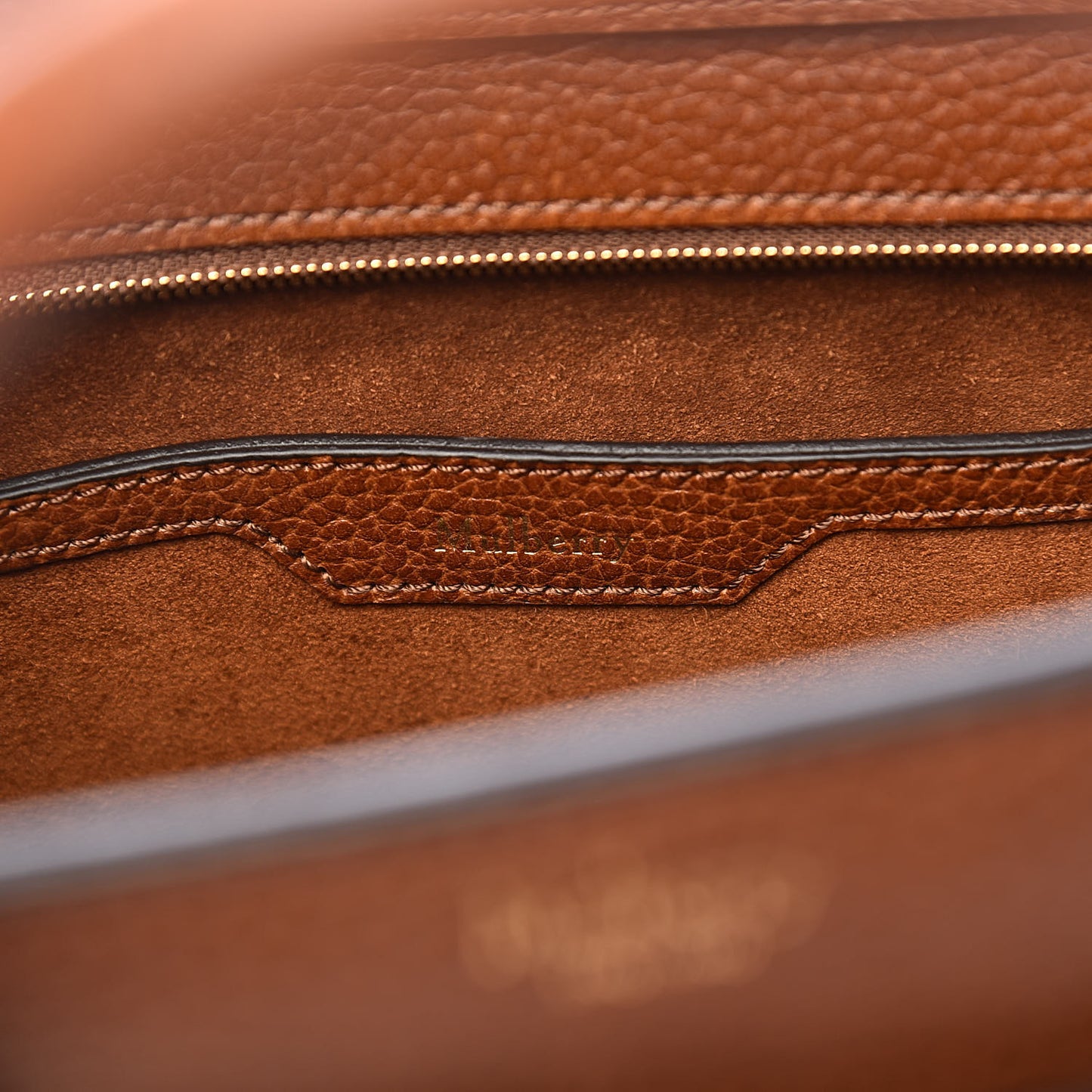 Small Classic Grain Mini Zipped Bayswater Oak