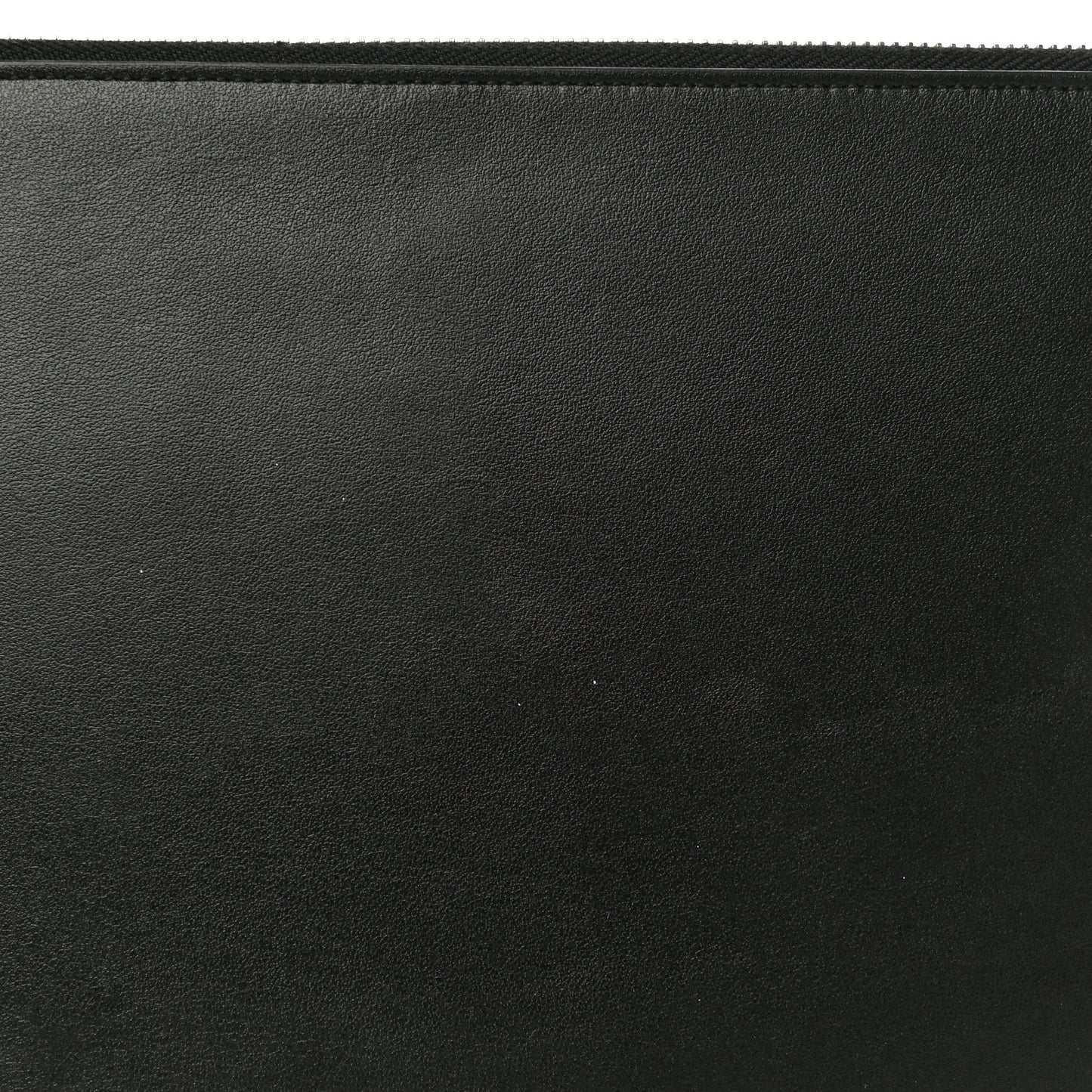 Calfskin Universite Zipped Tablet Holder Black