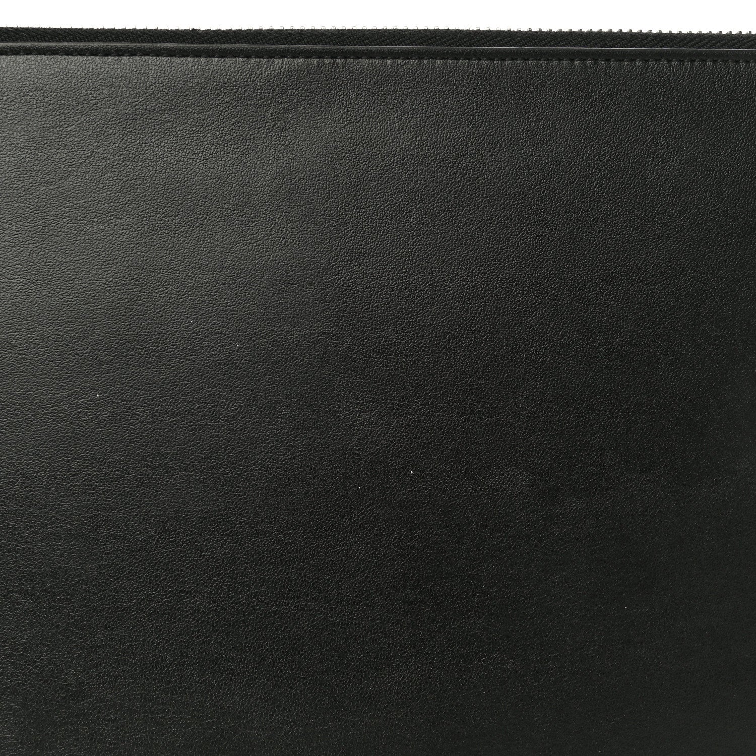 Saint Laurent Calfskin Universite Zipped Tablet Holder Black 13 of 14