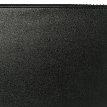 Saint Laurent Calfskin Universite Zipped Tablet Holder Black 13 of 14