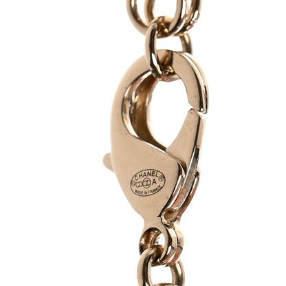 Chanel Pearl Crystal CC Star Belt Gold Pearly White 3 of 5