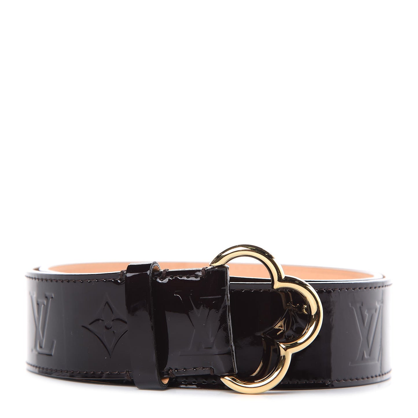 Vernis 40mm Fleur Belt 80 32 Amarante