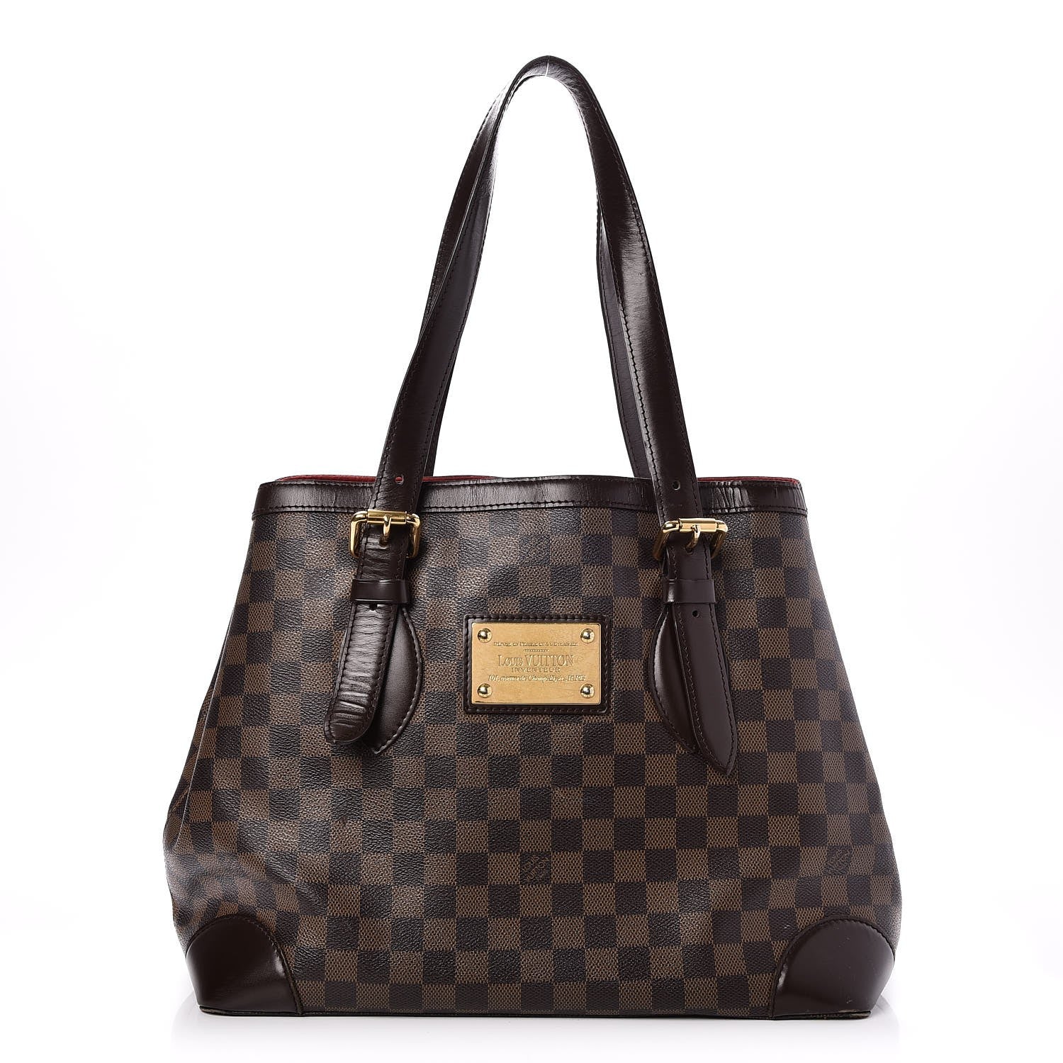 Louis Vuitton Damier Ebene Hampstead MM 1 of 7