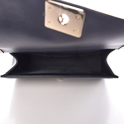 Chanel Lambskin Quilted Medium Boy Flap Dark Navy 5 of 7