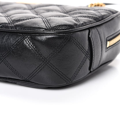 Saint Laurent Lambskin Quilted Becky Camera Shoulder Bag Black 9 of 10