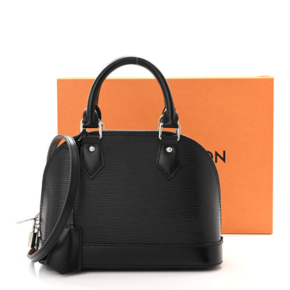 Louis Vuitton Epi Alma BB Black 10 of 10