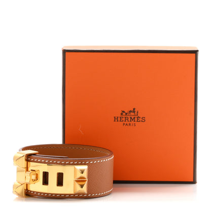 Hermes Epsom Collier de Chien CDC 24 Bracelet T2 Gold 6 of 6