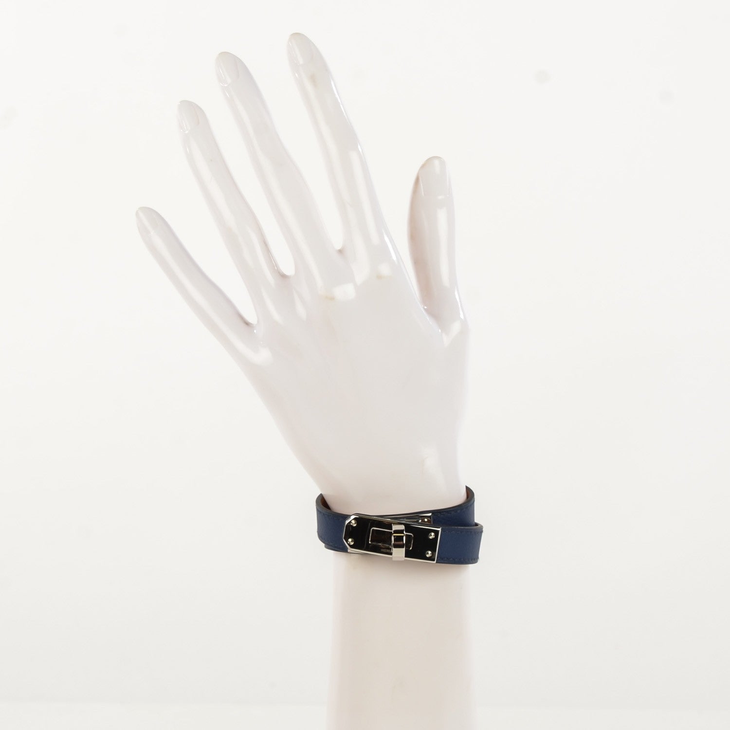 Hermes Swift Kelly Double Tour Bracelet XS Bleu Saphir 2 of 7