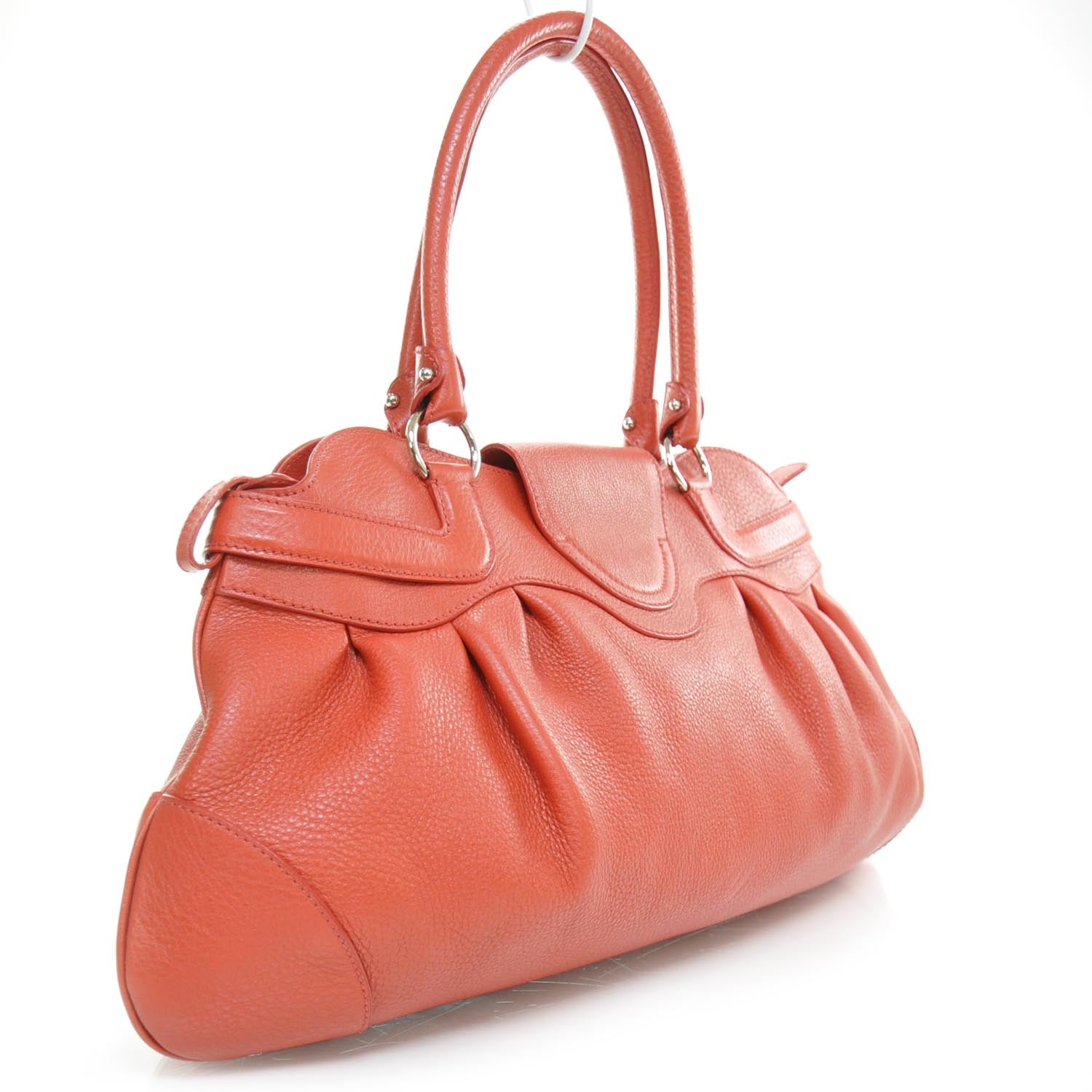 FASHIONPHILE SALVATOREFERRAGAMOLeatherMarisaOrange 2 of 9
