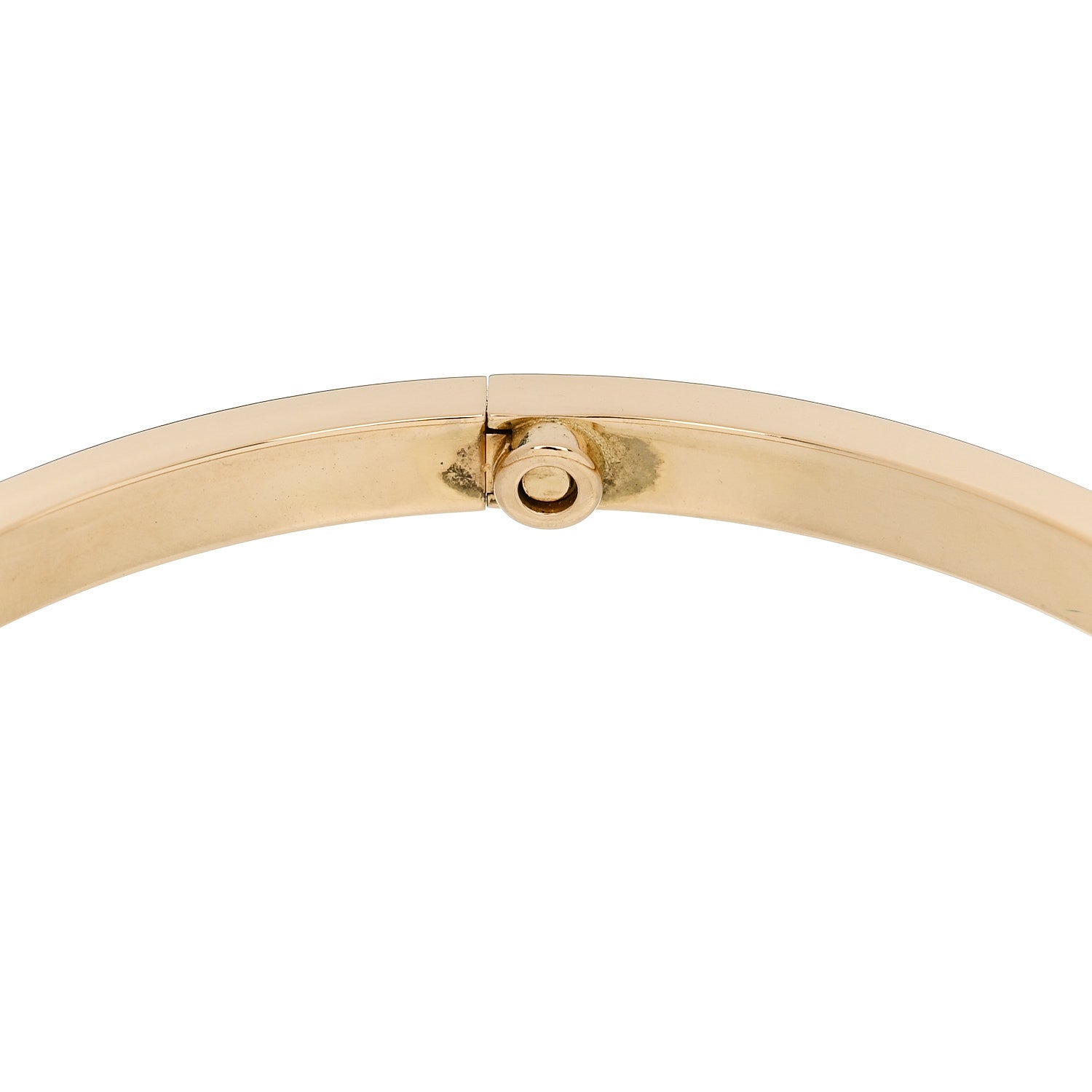 Cartier 18K Yellow Gold Small LOVE Bracelet 19 6 of 6