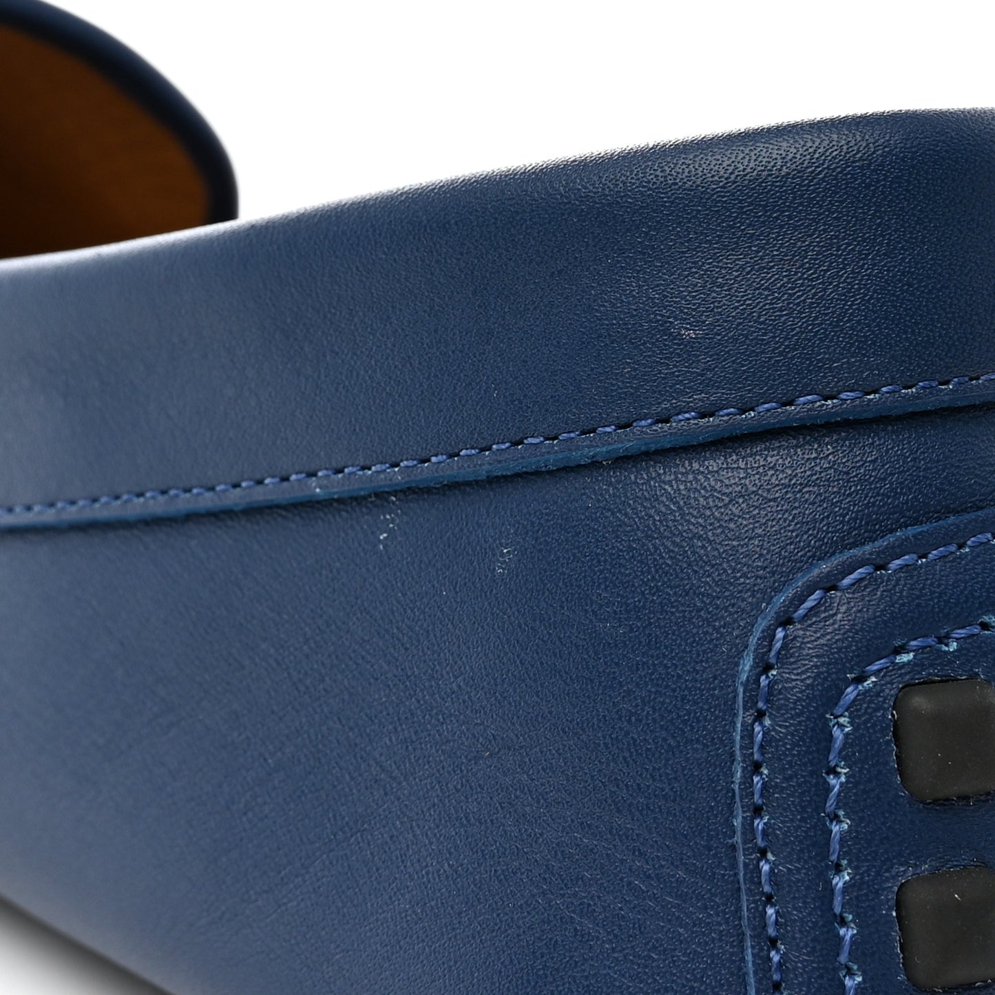 Soft Clove Calfskin Mens Interlocking G Driver Loafers 10.5 Royale