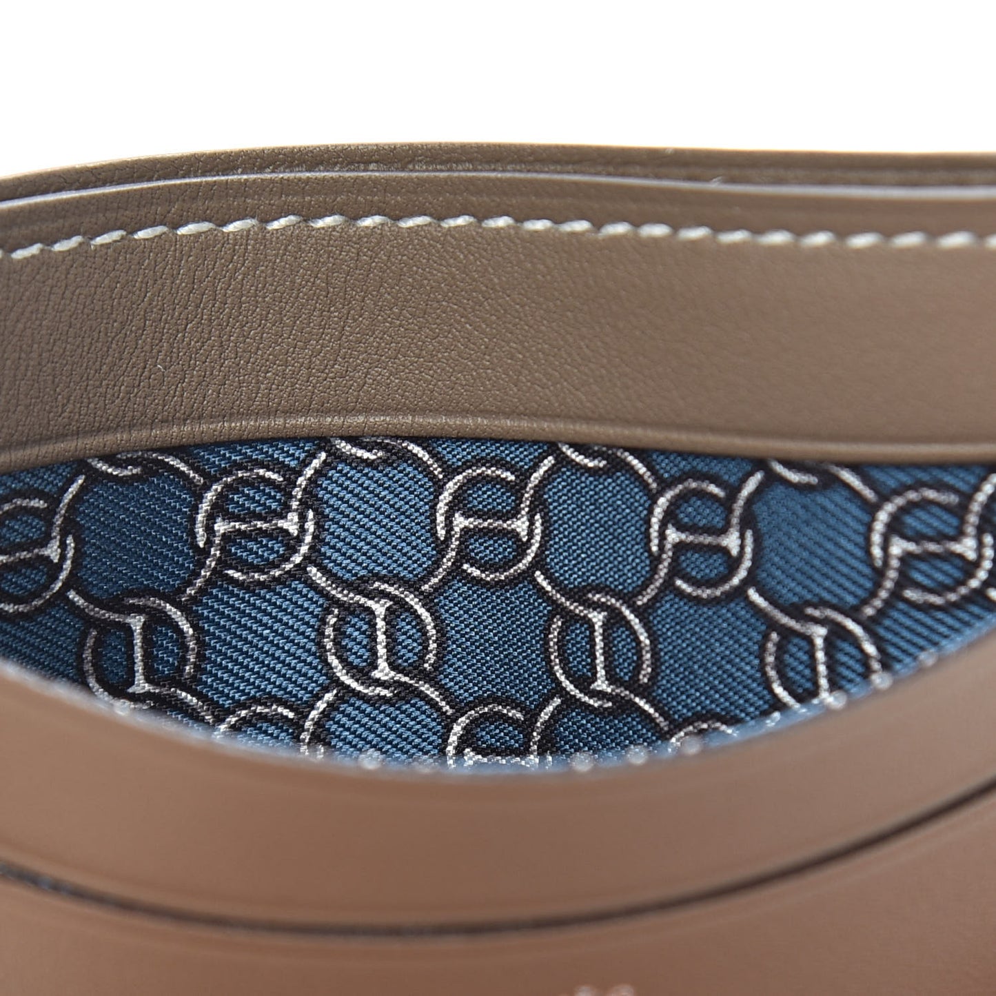 Swift Citizen Twill Card Case Etoupe Bleu Thalassa