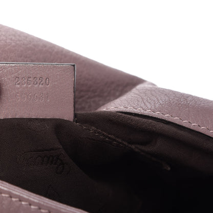 Gucci Calfskin Bamboo Croisette Evening Bag Mauve 9 of 10