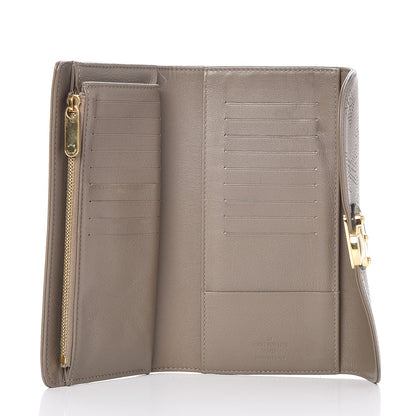 Louis Vuitton Mahina Amelia Wallet Taupe 5 of 10