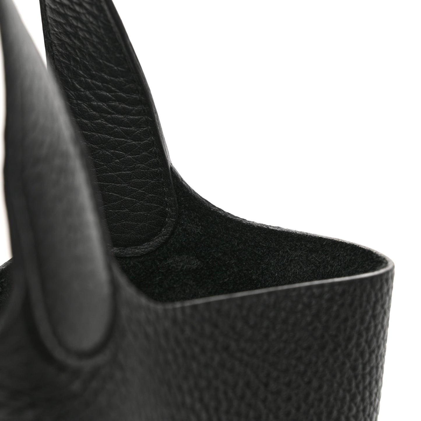 Taurillon Clemence Picotin Lock 22 MM Black