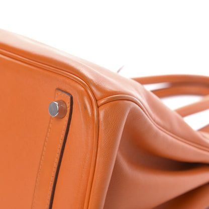 Hermes Swift Birkin 30 Orange 10 of 13