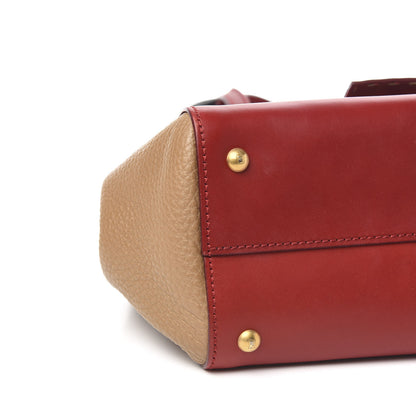 Fendi Cuoio Suede Silvana Bag Cammello Rosso Black Cuoio 10 of 12